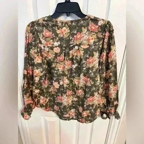 Anthropologie Michaela Peasant Blouse Size XS - Picture 2 of 5